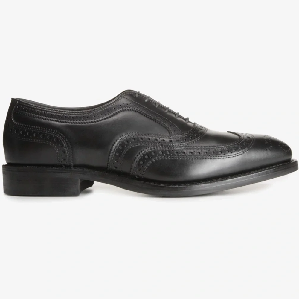 Allen Edmonds McAllister Wingtip Oxford Leather Shoes 9 C